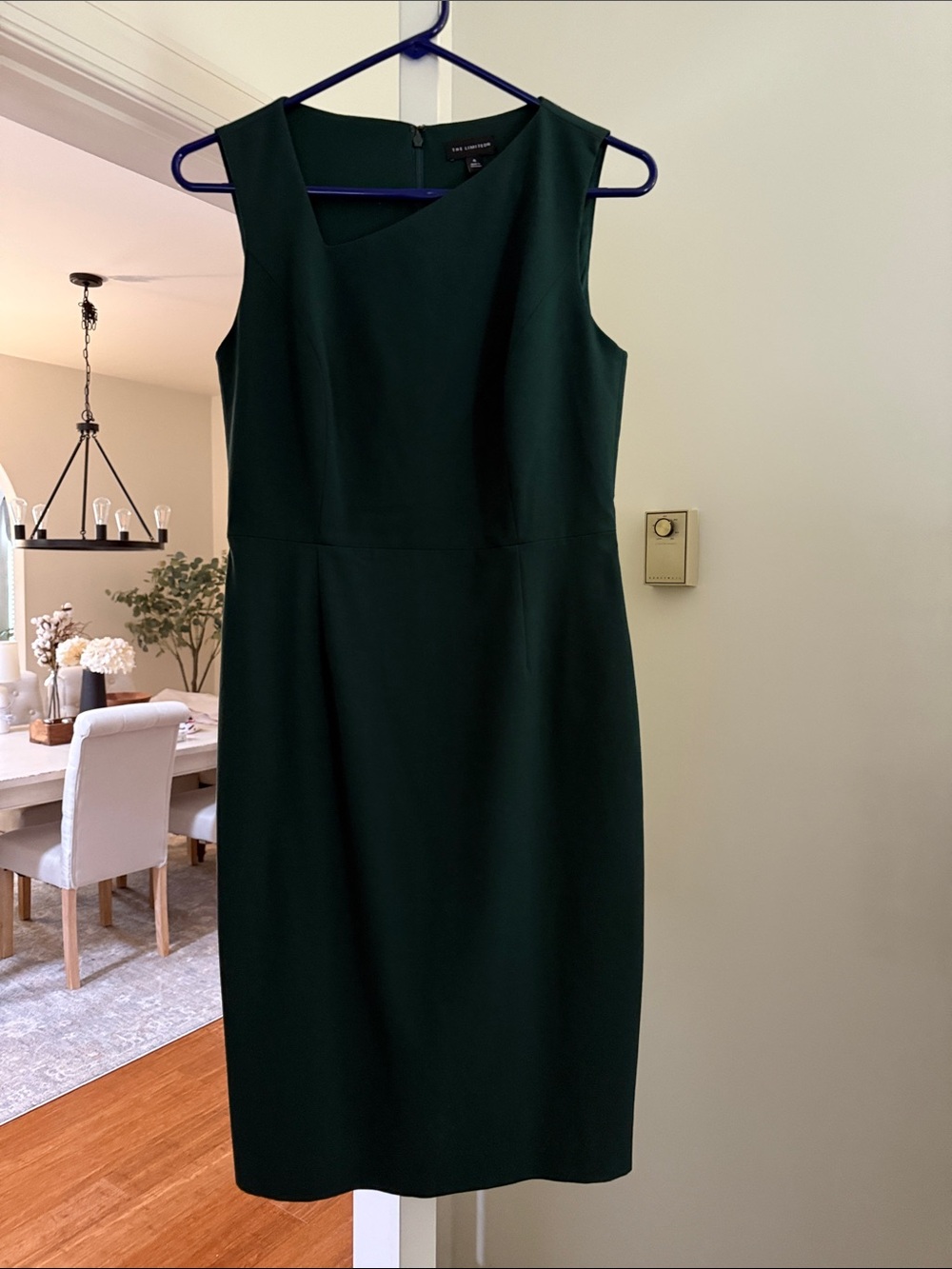 The Limited Sleeveless Sheath Dress - Forest Green
